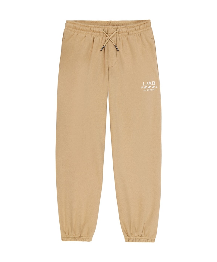 Diag jogger jongens broek beige