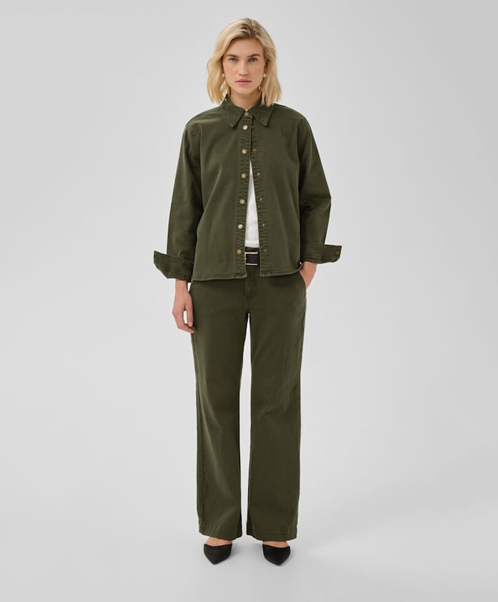 Dames blouse groen