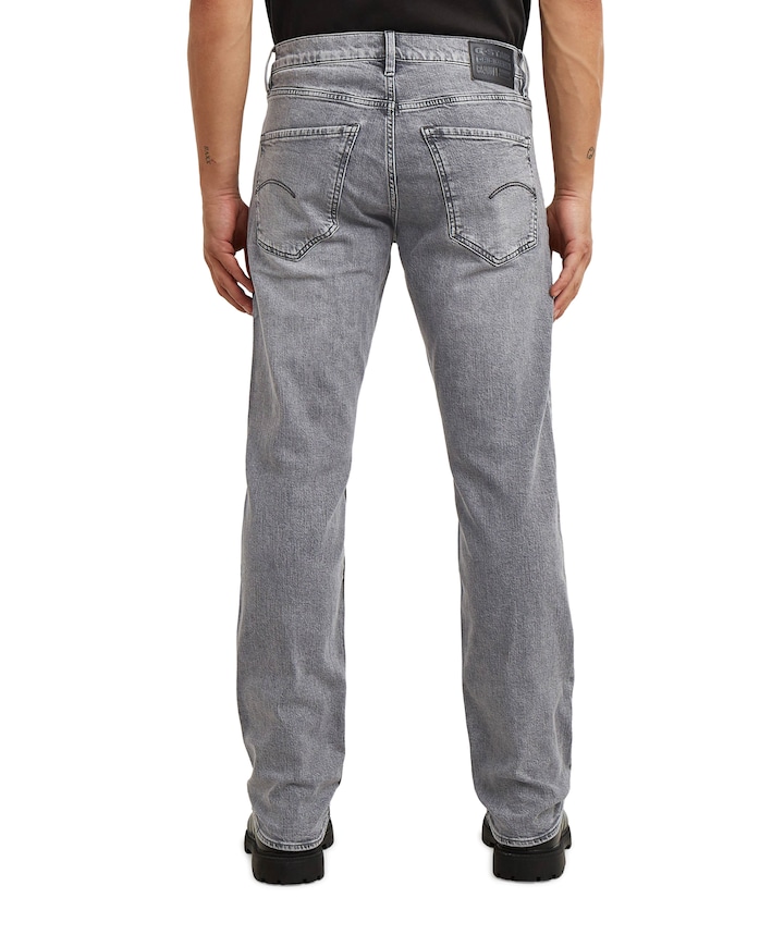 Mosa Straight heren jeans grijs