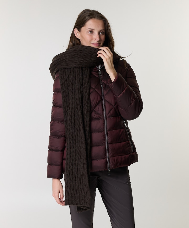 Dames jas bordeaux