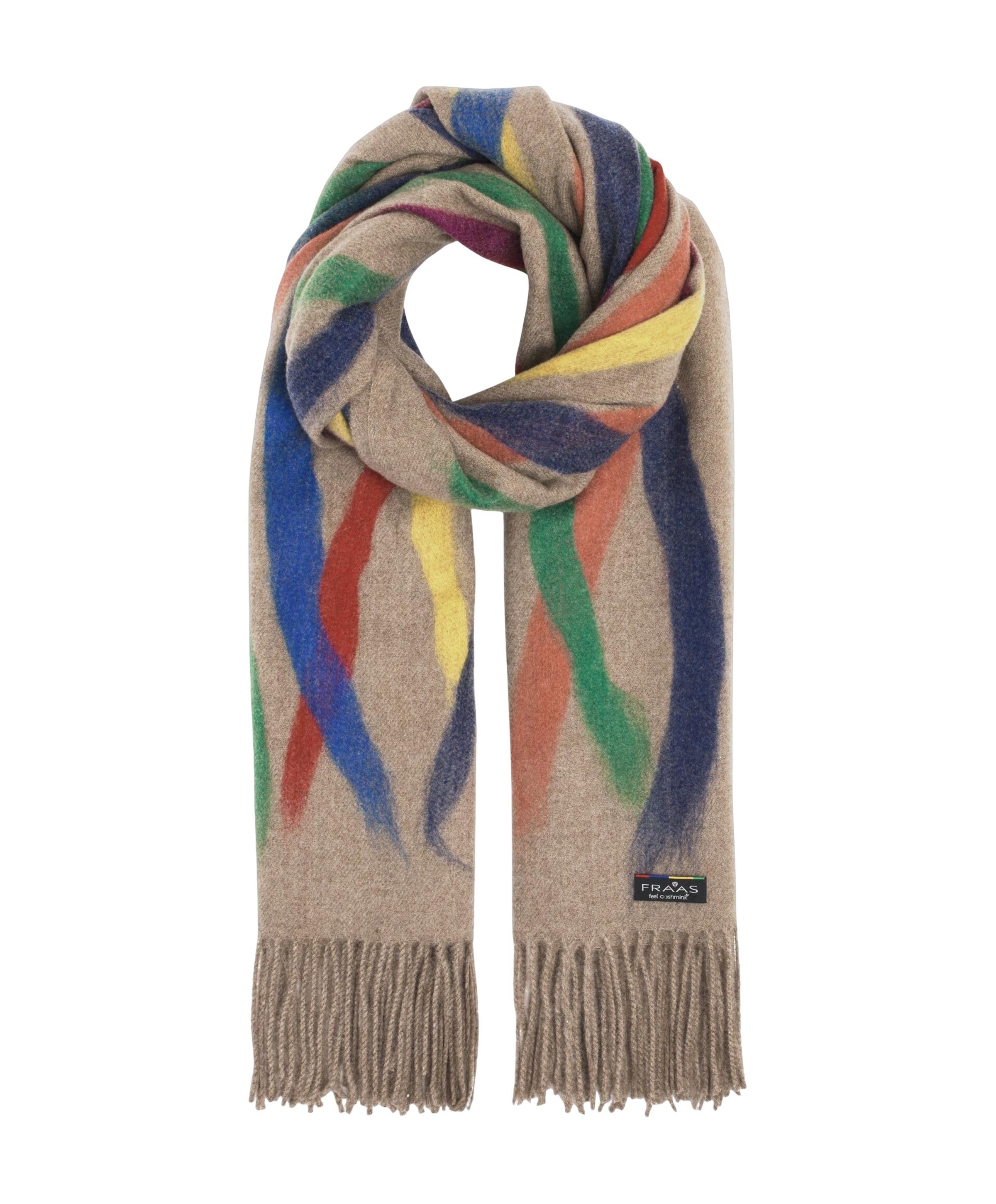 Dames sjaal beige