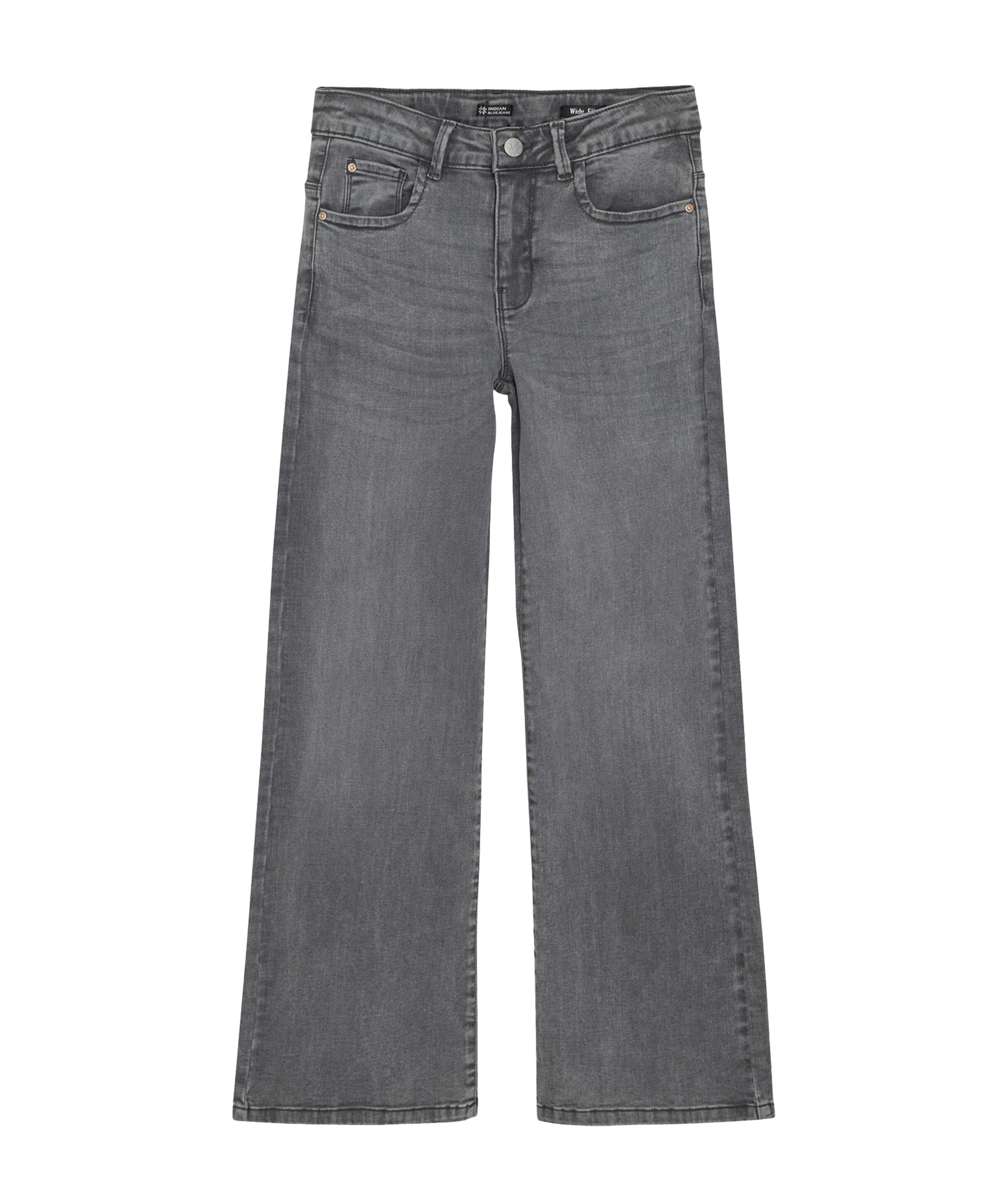 Wide Fit Grey meisjes jeans grijs