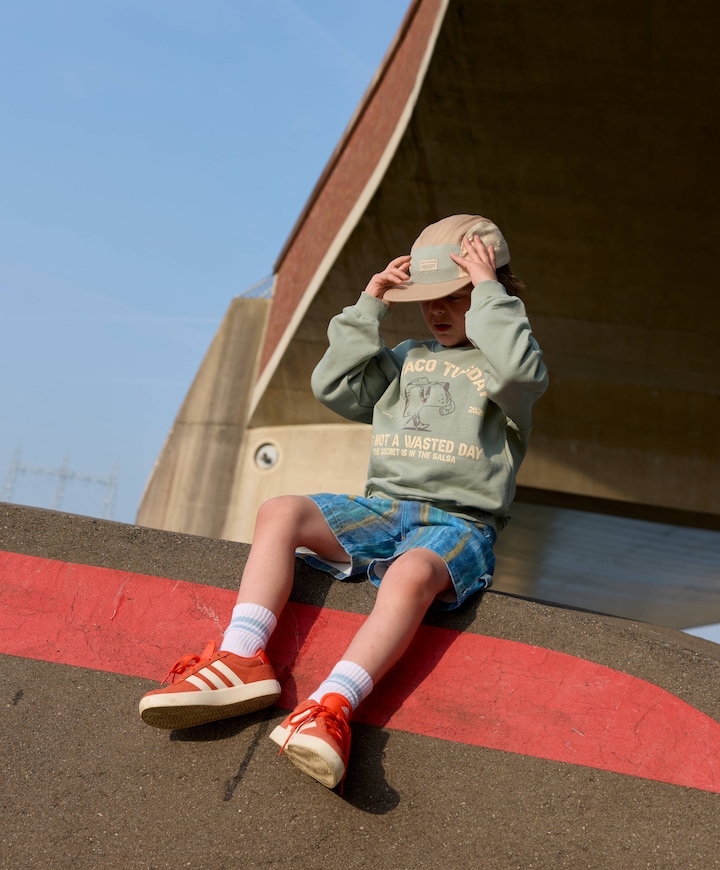 Jongens sweater groen