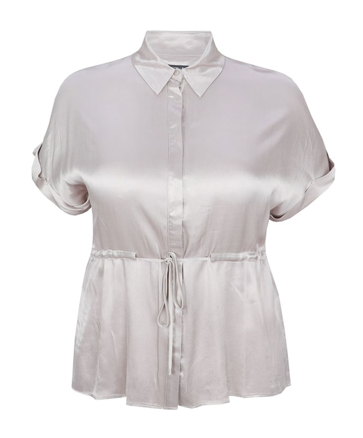 Dames blouse beige