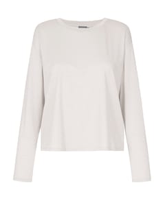 Dames longsleeve ecru