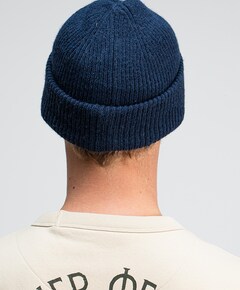 Heren muts blauw
