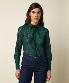 Dames blouse groen