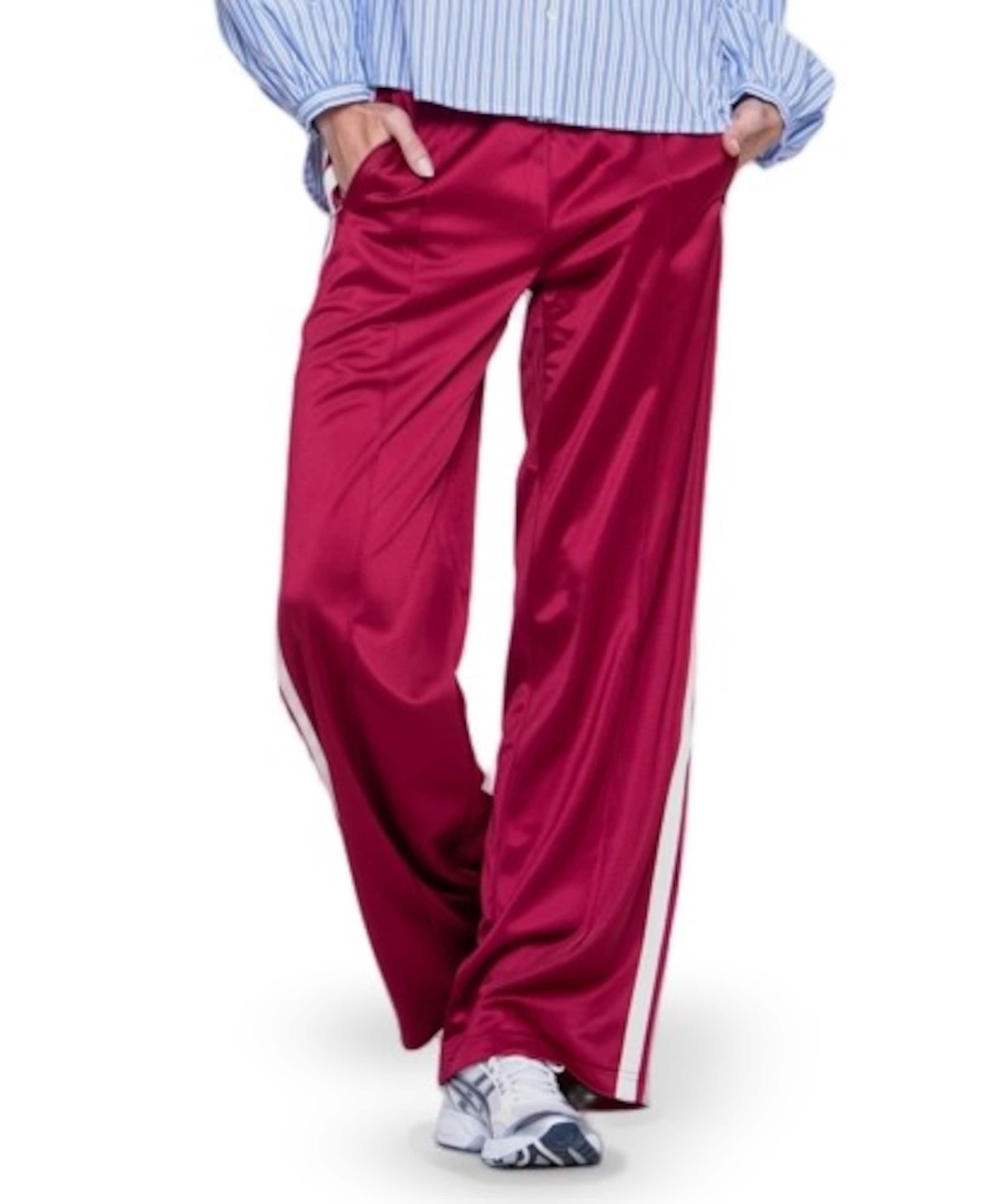 Dames broek bordeaux