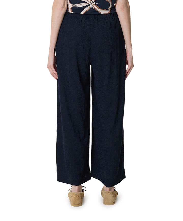 dames broek blauw