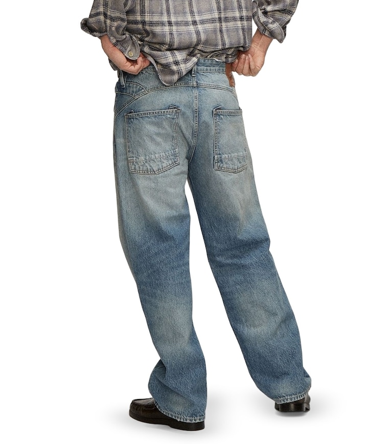 SASUKE NASH heren jeans blauw