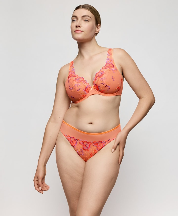 Dames string oranje