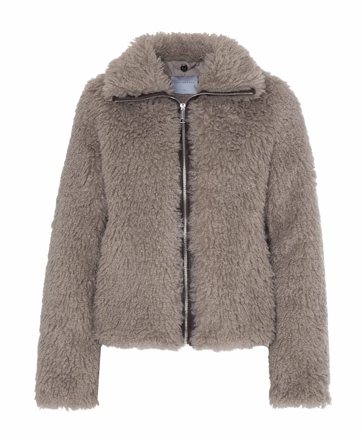 Dames jas beige