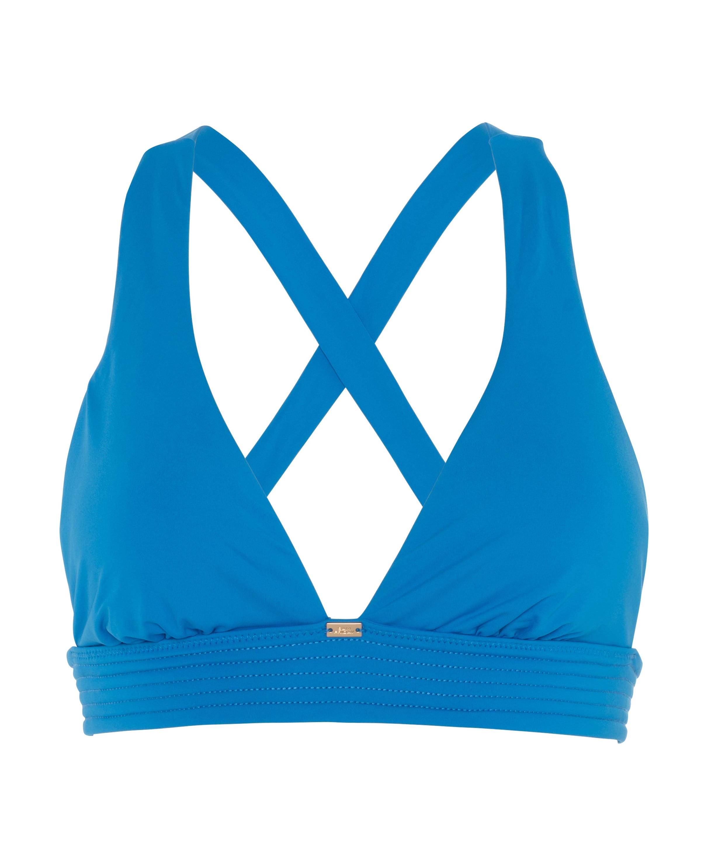 Bikinitop blauw