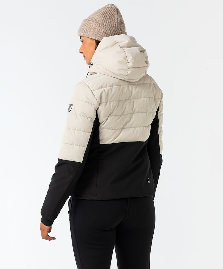 Dames ski-jas beige