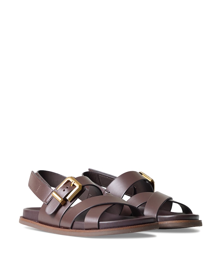 dames sandalen bruin