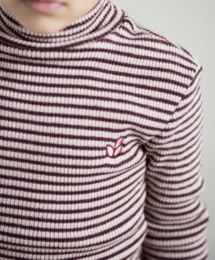 Meisjes longsleeve bordeaux