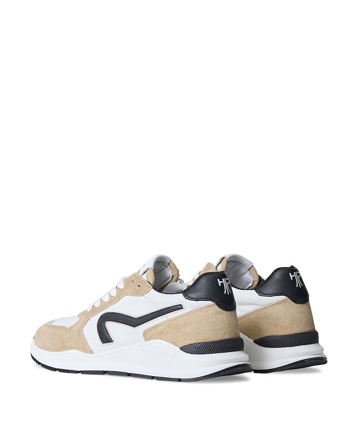 jongens sneakers beige