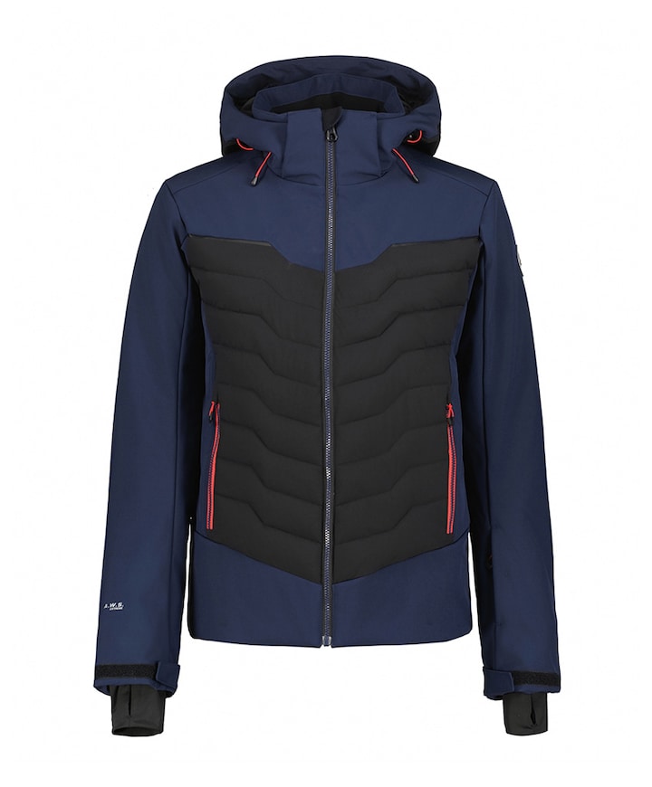 Heren ski-jas blauw