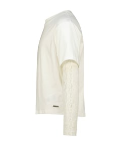 Meisjes longsleeve wit