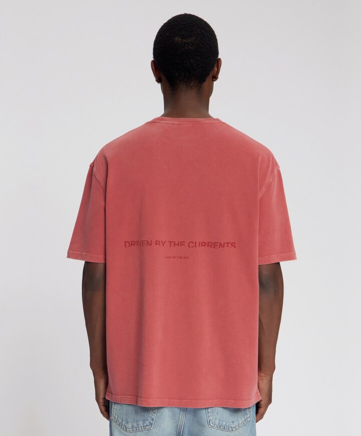 Heren T-shirt rood