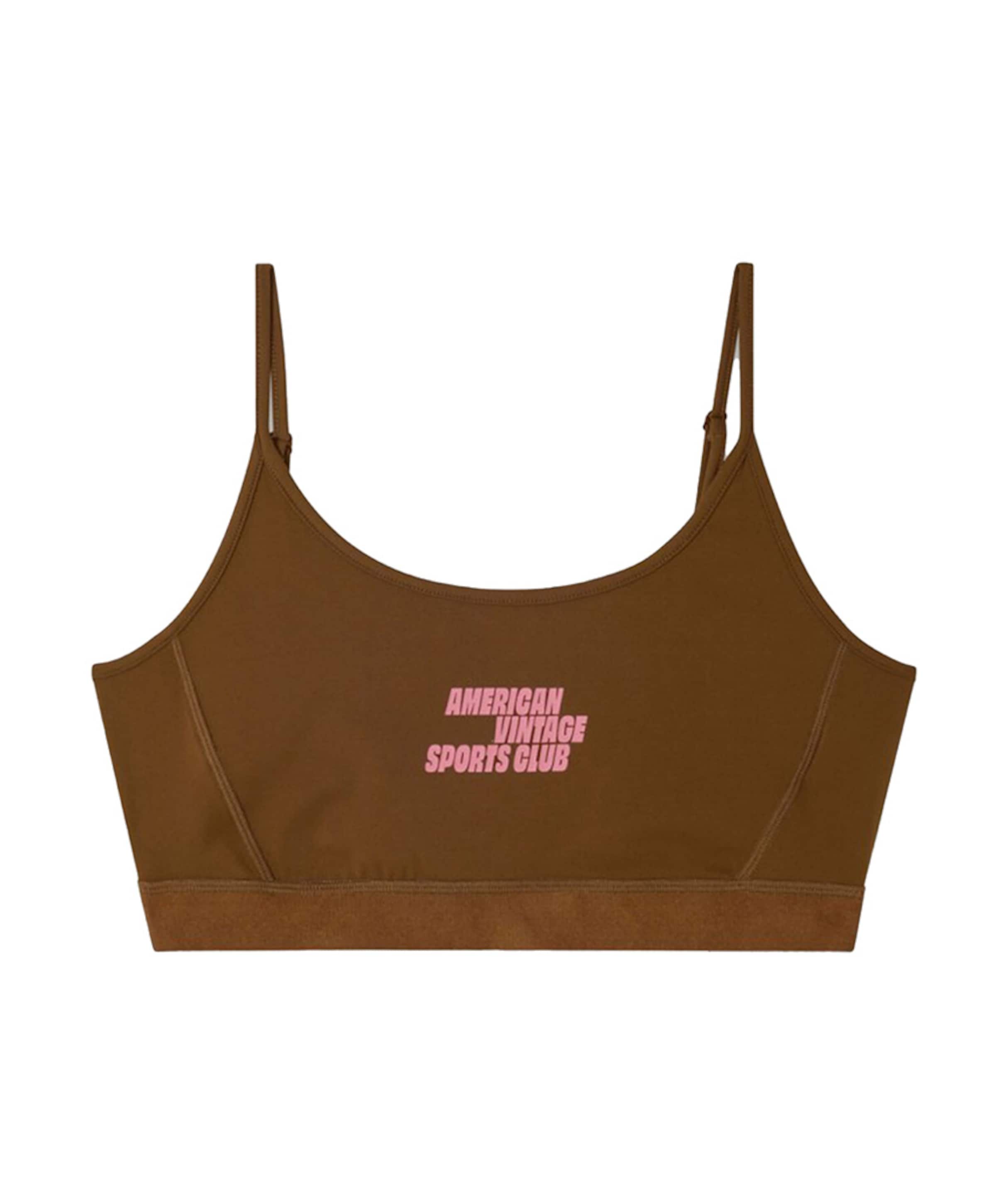 Dames sport bh bruin