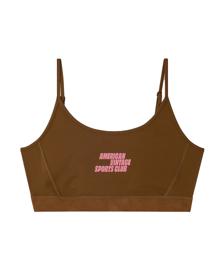 Dames sport bh bruin