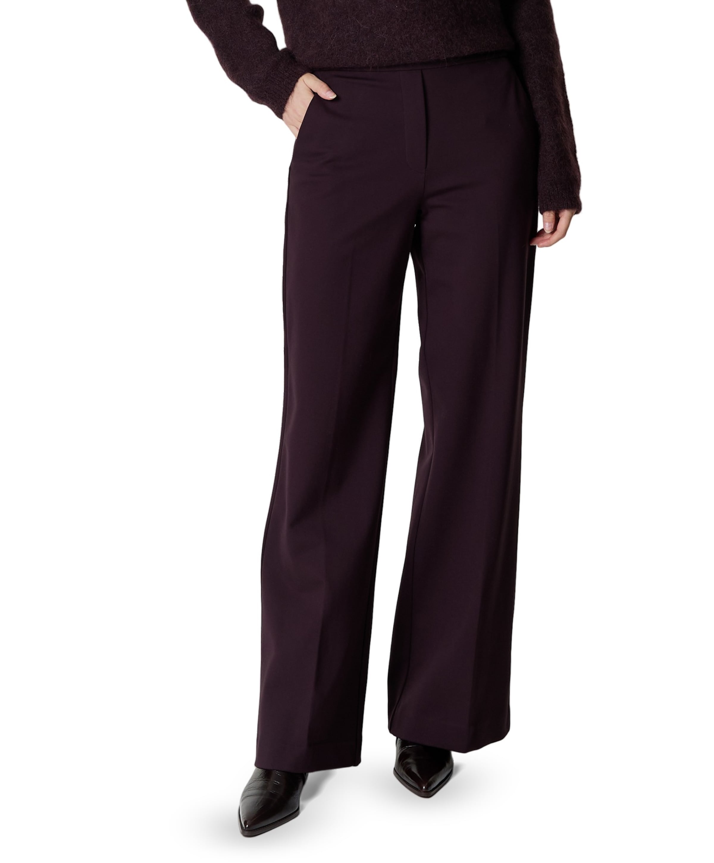 dames broek paars