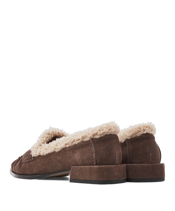 Jazz Vica dames loafers bruin