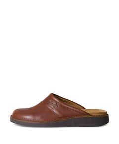SMEFA heren muil heren pantoffels bruin