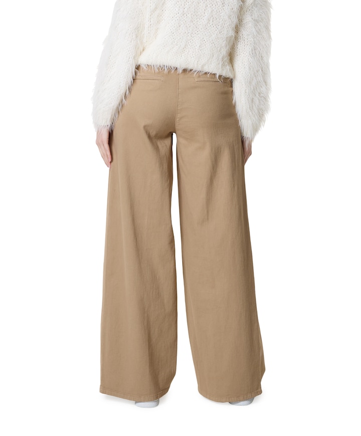 Jenny Palazzo dames broek beige