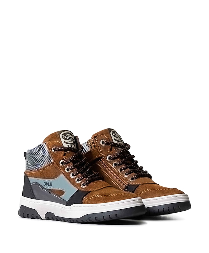 jongens veterschoenen bruin