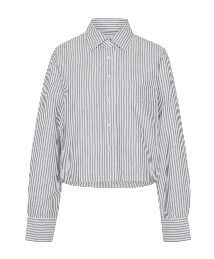 Dames blouse bruin