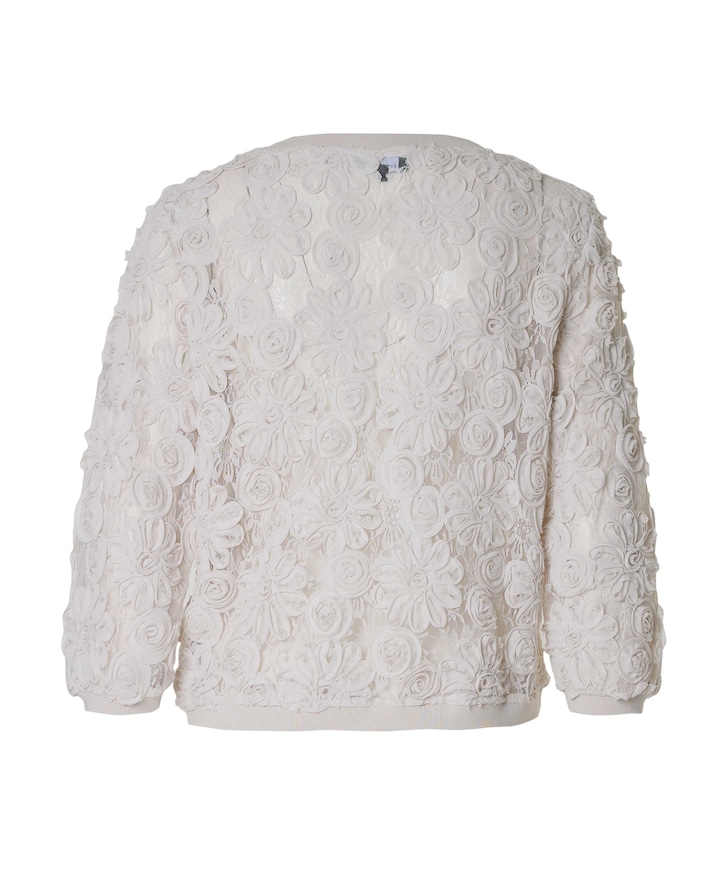 Dames vest ecru