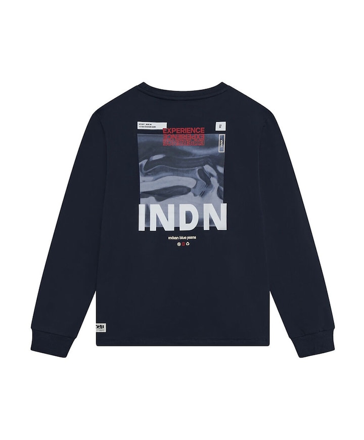 Jongens longsleeve blauw
