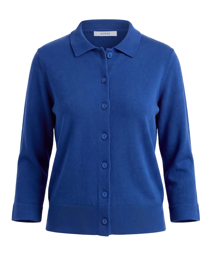 Dames vest blauw