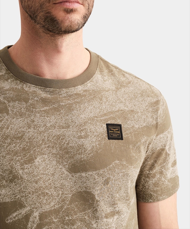 Heren T-shirt groen