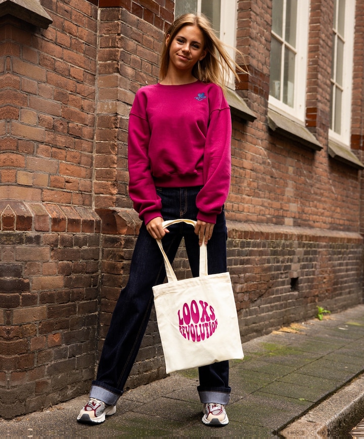 Meisjes sweater bordeaux