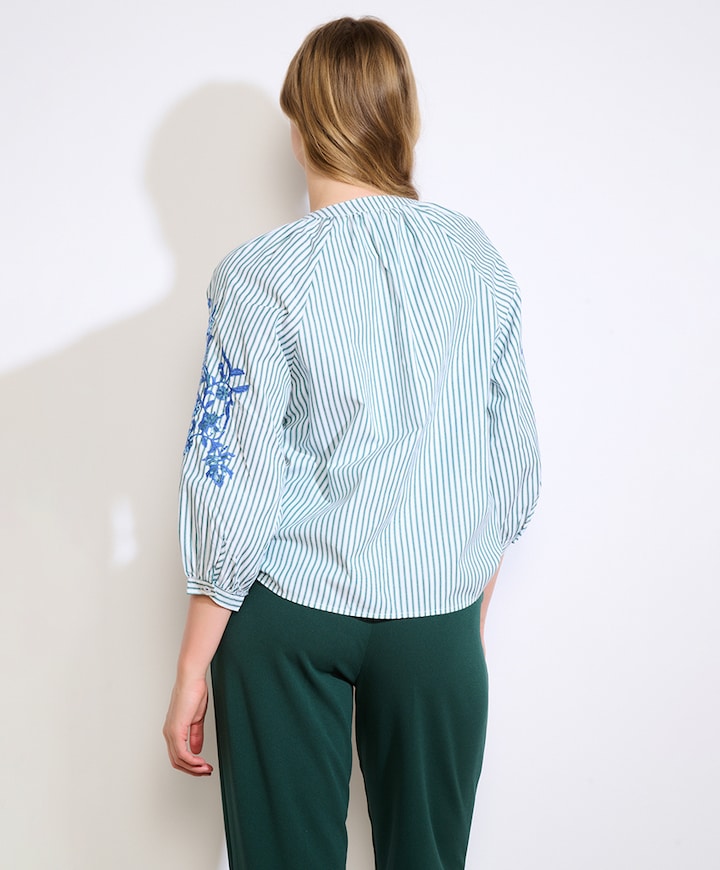 Dames blouse groen