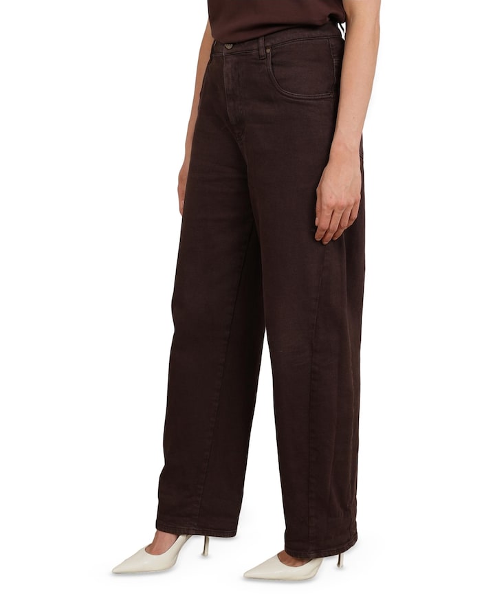 Petra dames jeans bruin