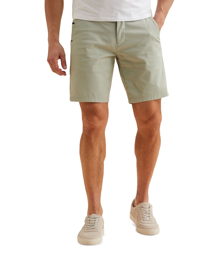 V65 DOBBY STRETCH PAKKET SH heren korte broek groen