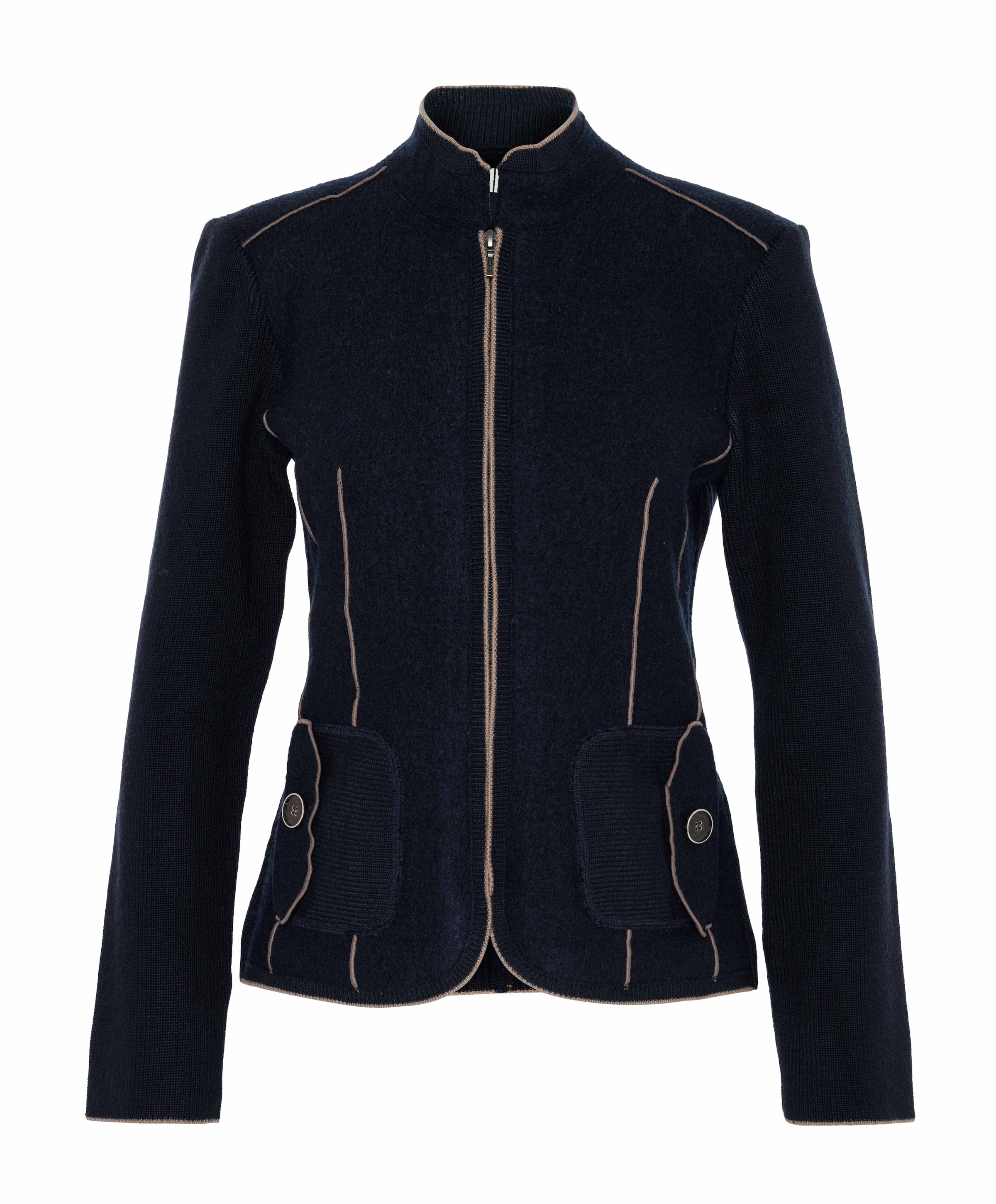 Dames vest blauw