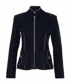 Dames vest blauw
