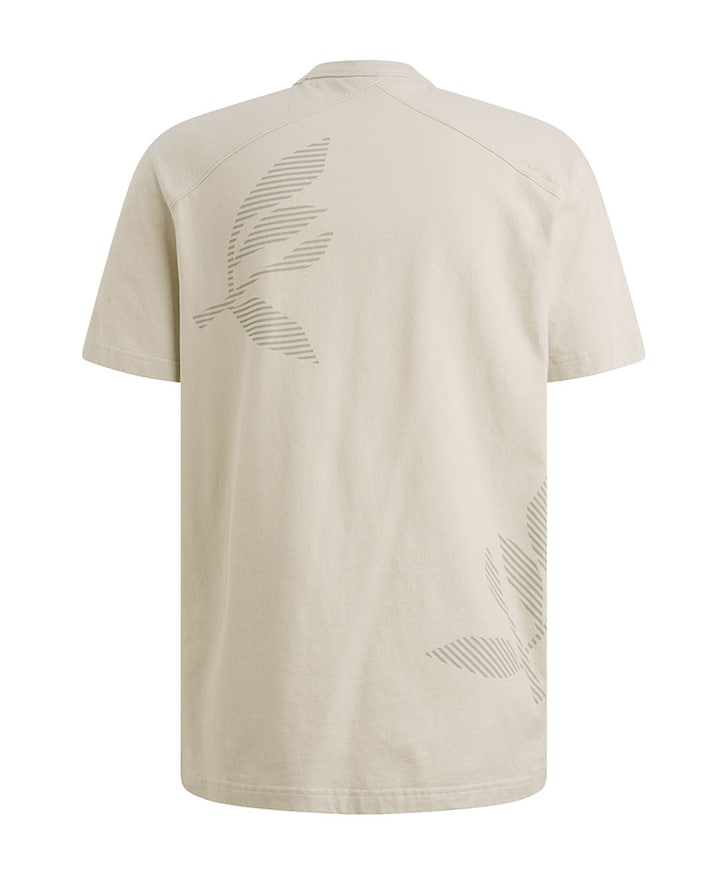 Heren T-shirt beige