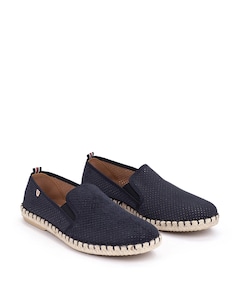 TOM HOLE/MICRO heren sneakers blauw
