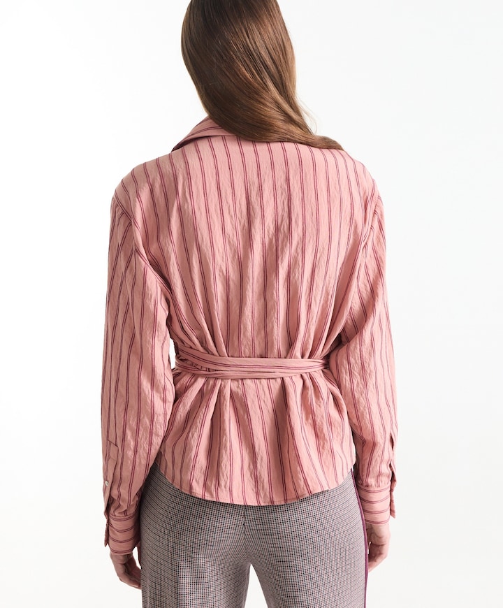 Dames blouse roze