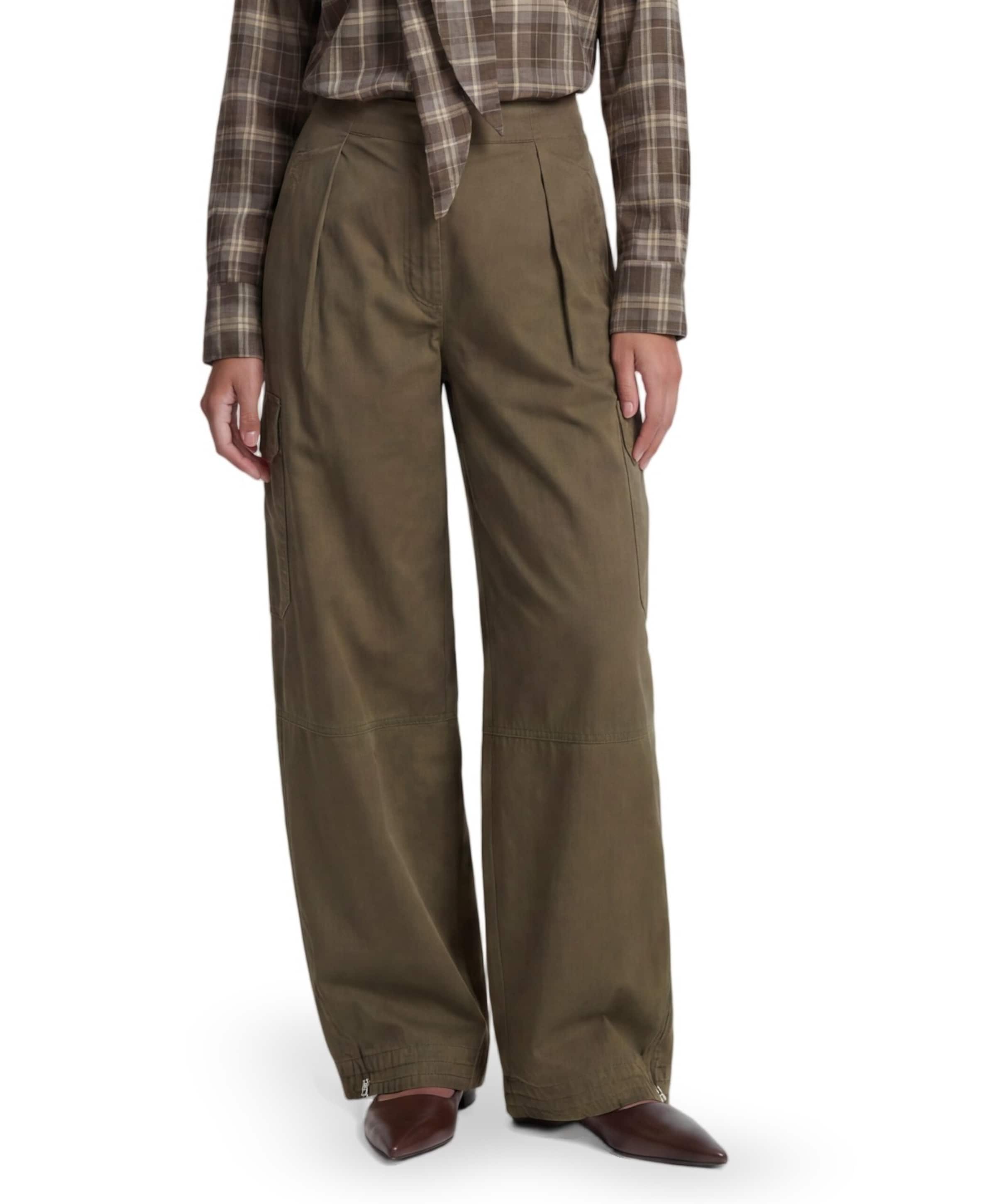 ONLTOVIA MW UTILITY BALLOON PANT PN dames broek groen