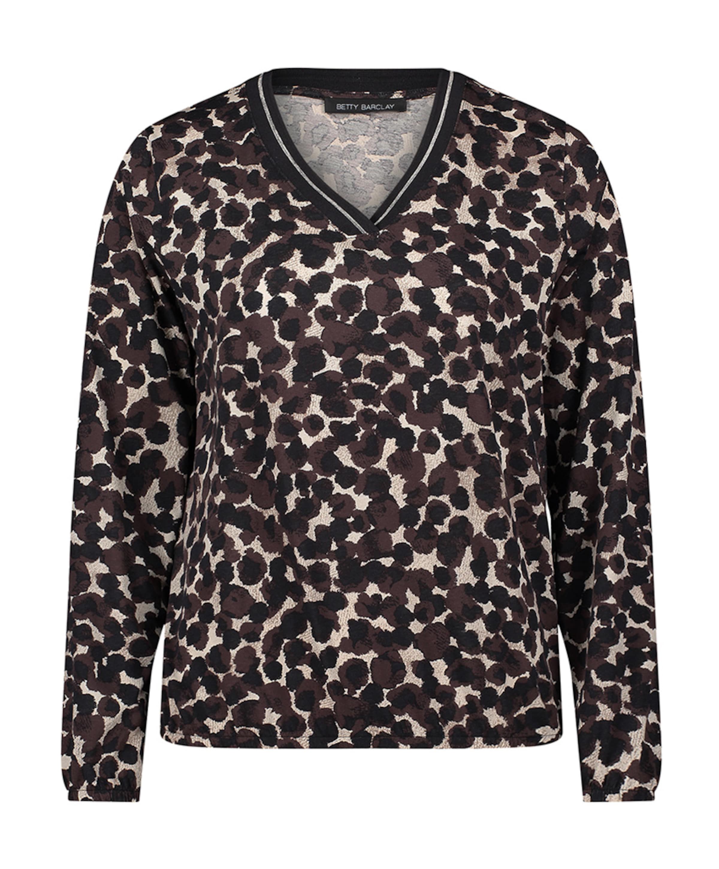 Dames longsleeve bruin