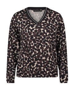 Dames longsleeve bruin