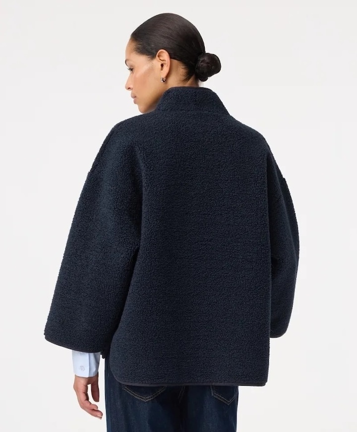 Dames jas blauw