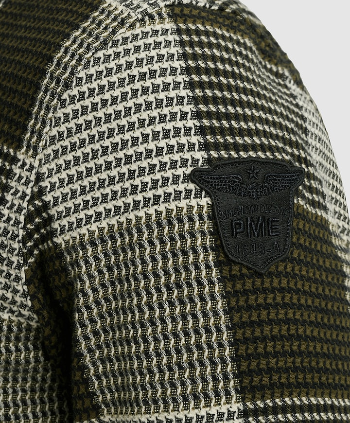 Overshirt lange mouw groen